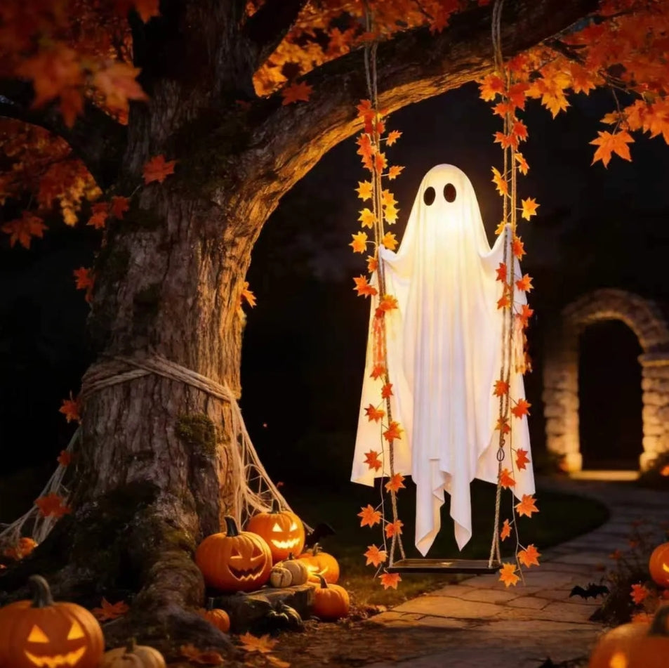 Glowing Ghost Decoration — Instant Halloween Ambiance Without the Hassle