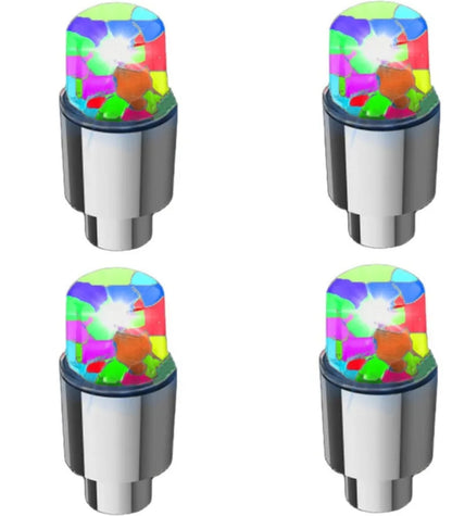 GlowRidge LED Valve Cap Lights – Motorcycle Wheel Glow (2-Pack)